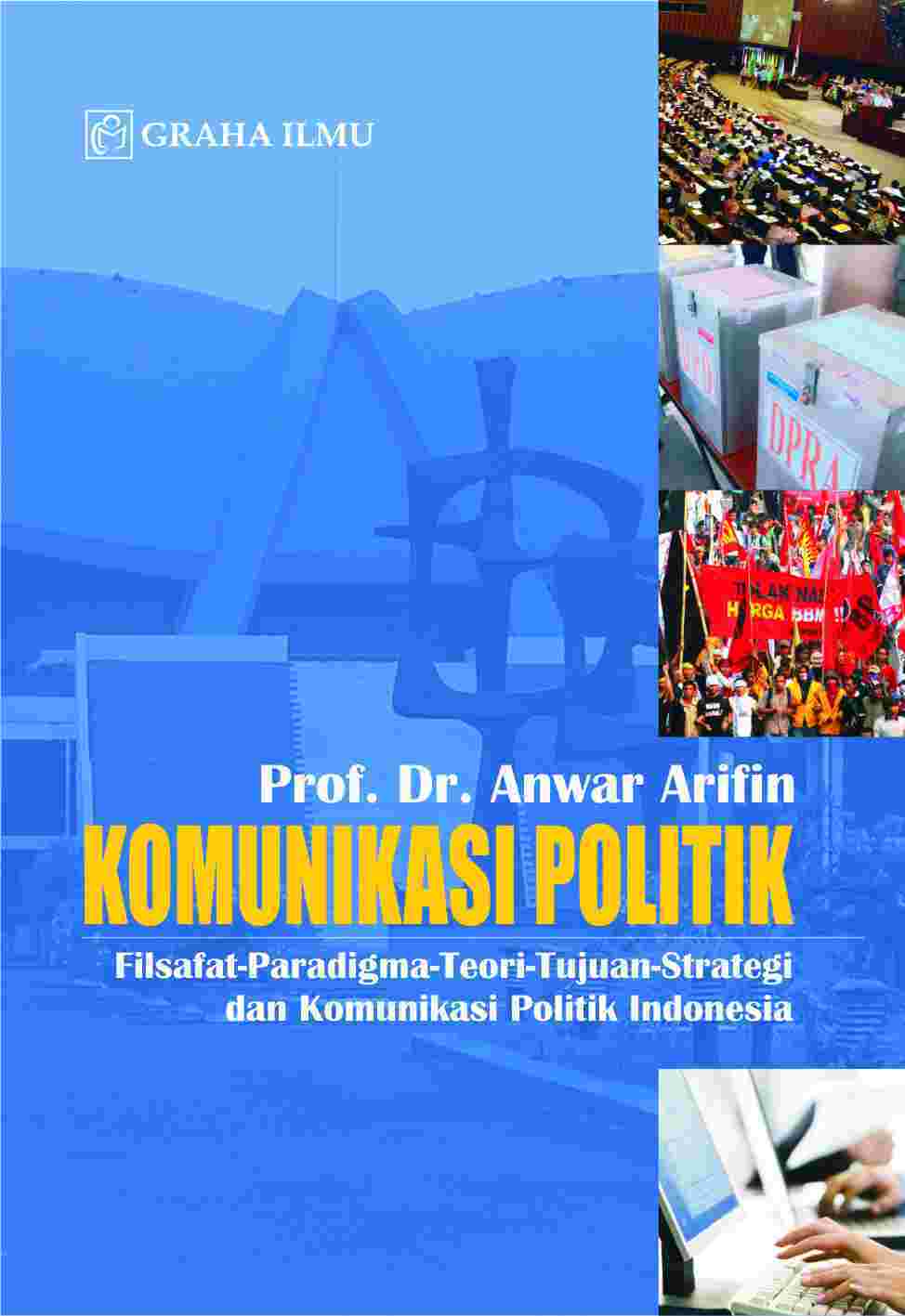 Sampul buku Komunikasi Politik