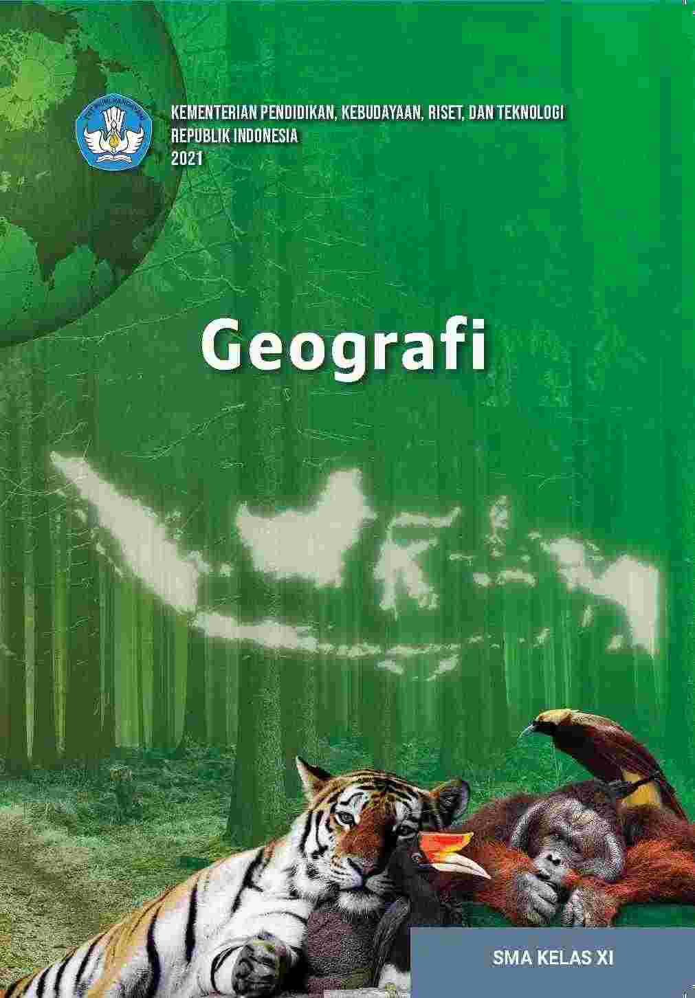 Sampul buku Geografi untuk SMA K...