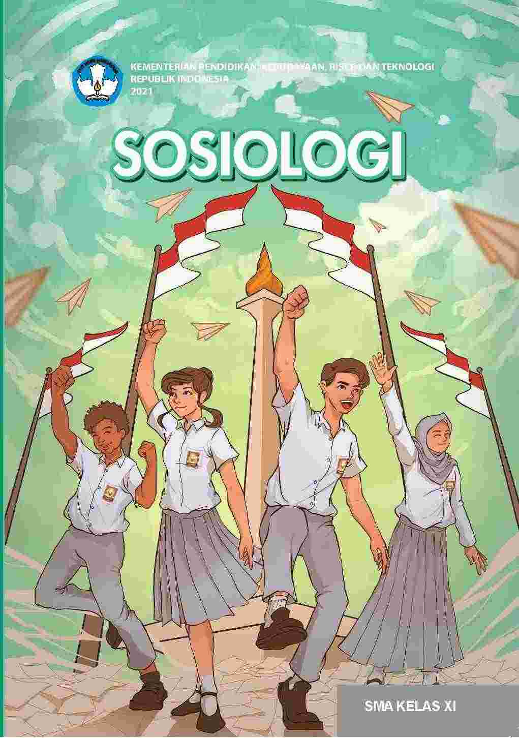 Sampul buku Sosiologi untuk SMA ...