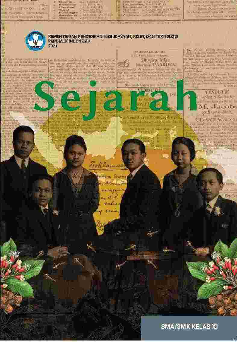 Sampul buku Sejarah untuk SMA Ke...